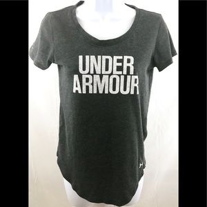Under Armour women’s XS gray graphic t shirt